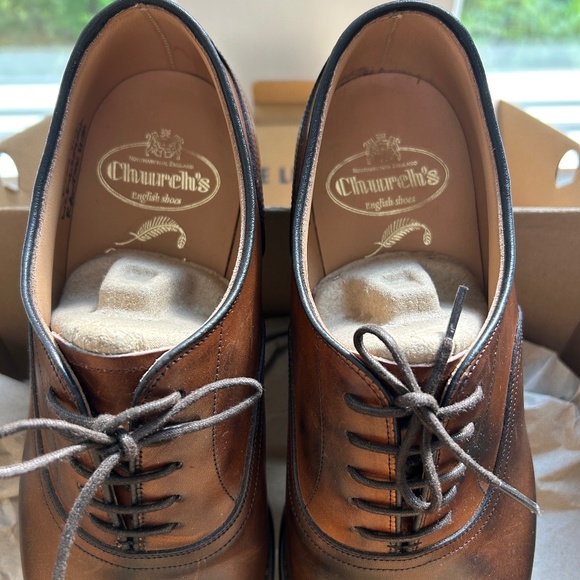 Church\'s Limted Edition Rawdon Oxford, Brown, Mens US8.5/ UK7.5/EU41.5